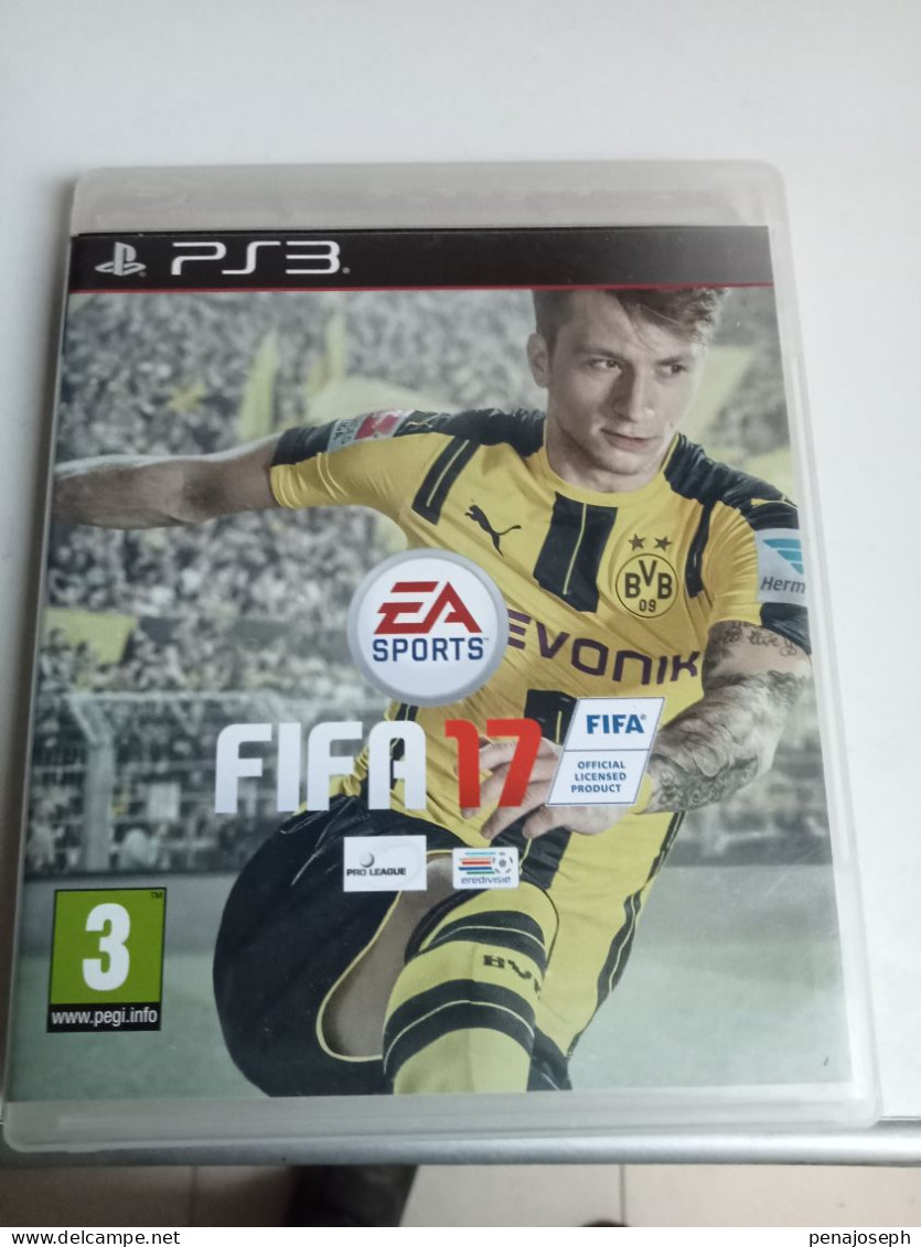 Fifa 17 Avec Notice Sur Ps3 - Other & Unclassified