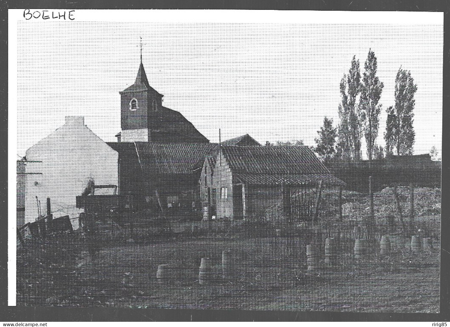 1980  --  BELGIQUE . BOELHE . ASPECT DU VILLAGE . 4B005 - Ohne Zuordnung