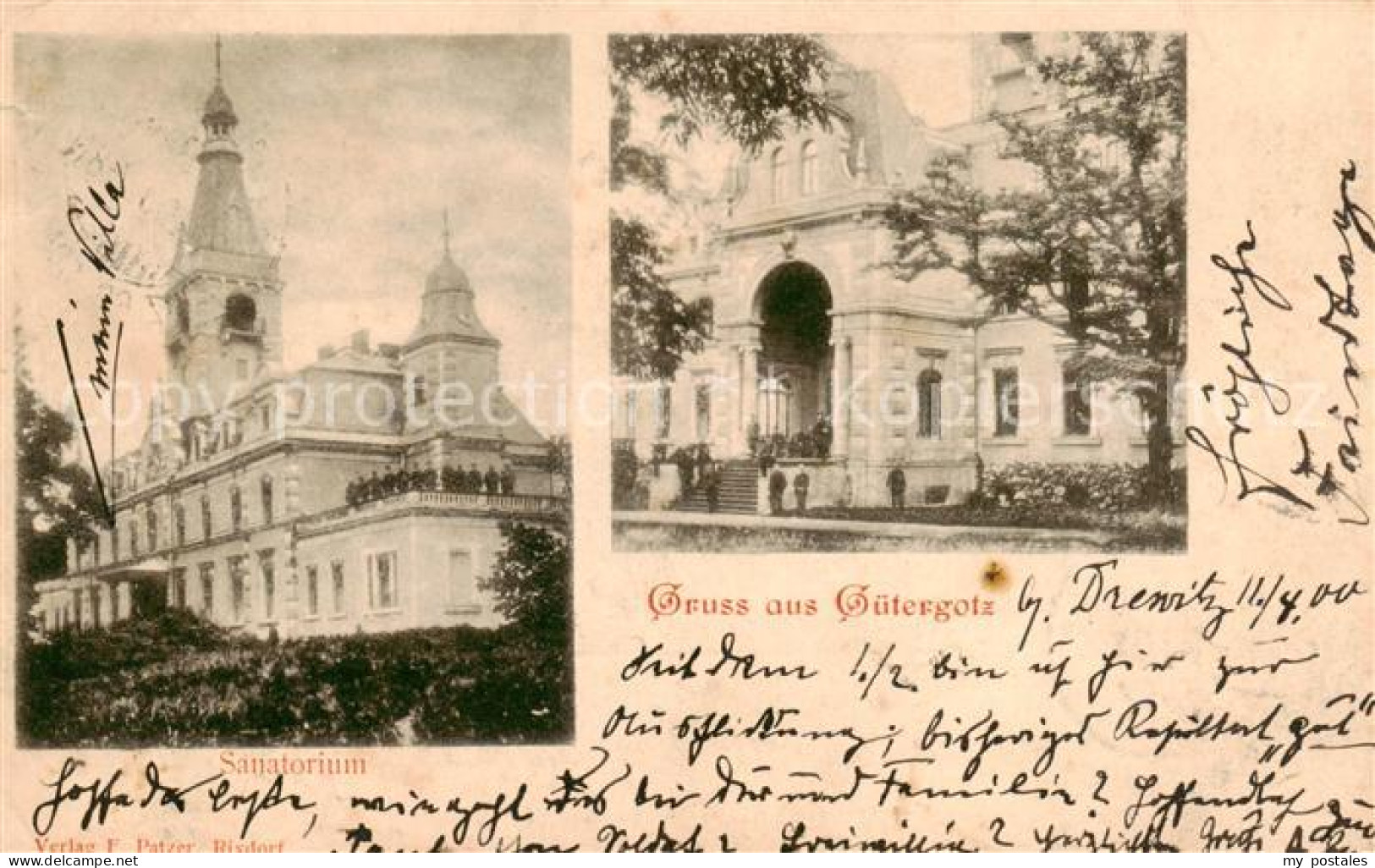 73850979 Guetergotz Gueterfelde Stahnsdorf Sanatorium  - Stahnsdorf