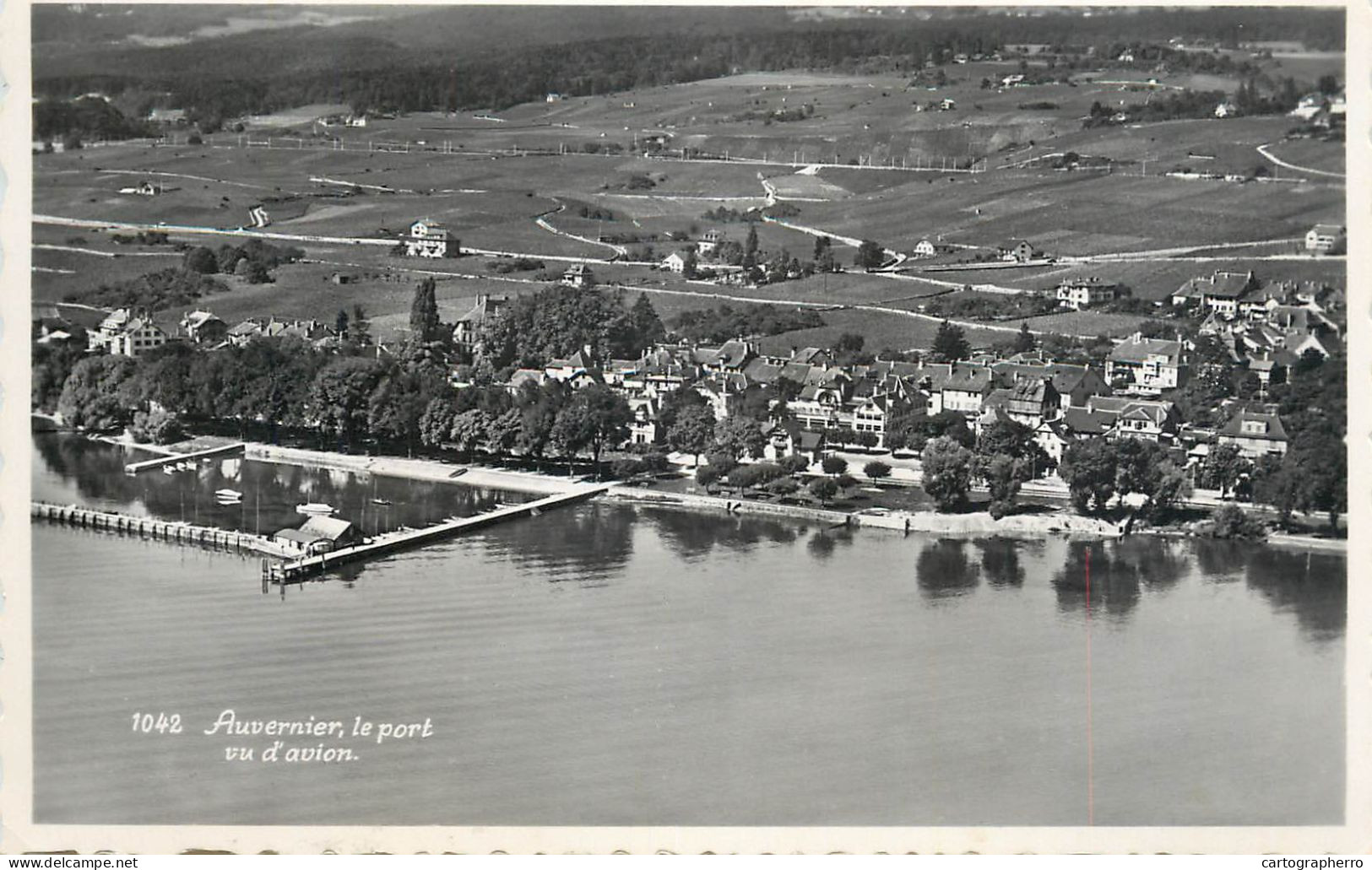 Postcard Switzerland Auvernier Le Port - Autres & Non Classés