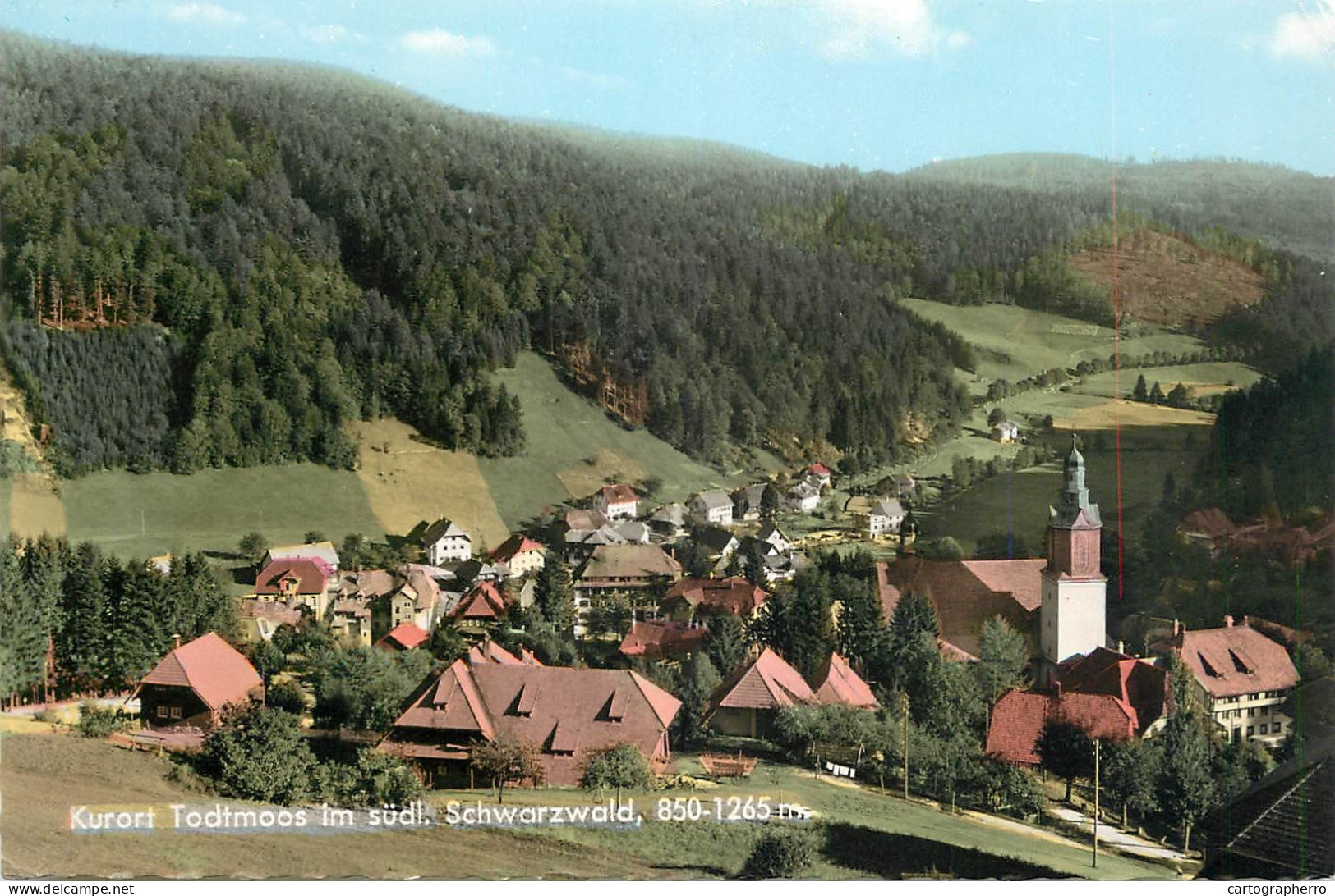 Postcard Switzerland Kurort Todtmoos Im Sudl. Schwarzwald - Autres & Non Classés