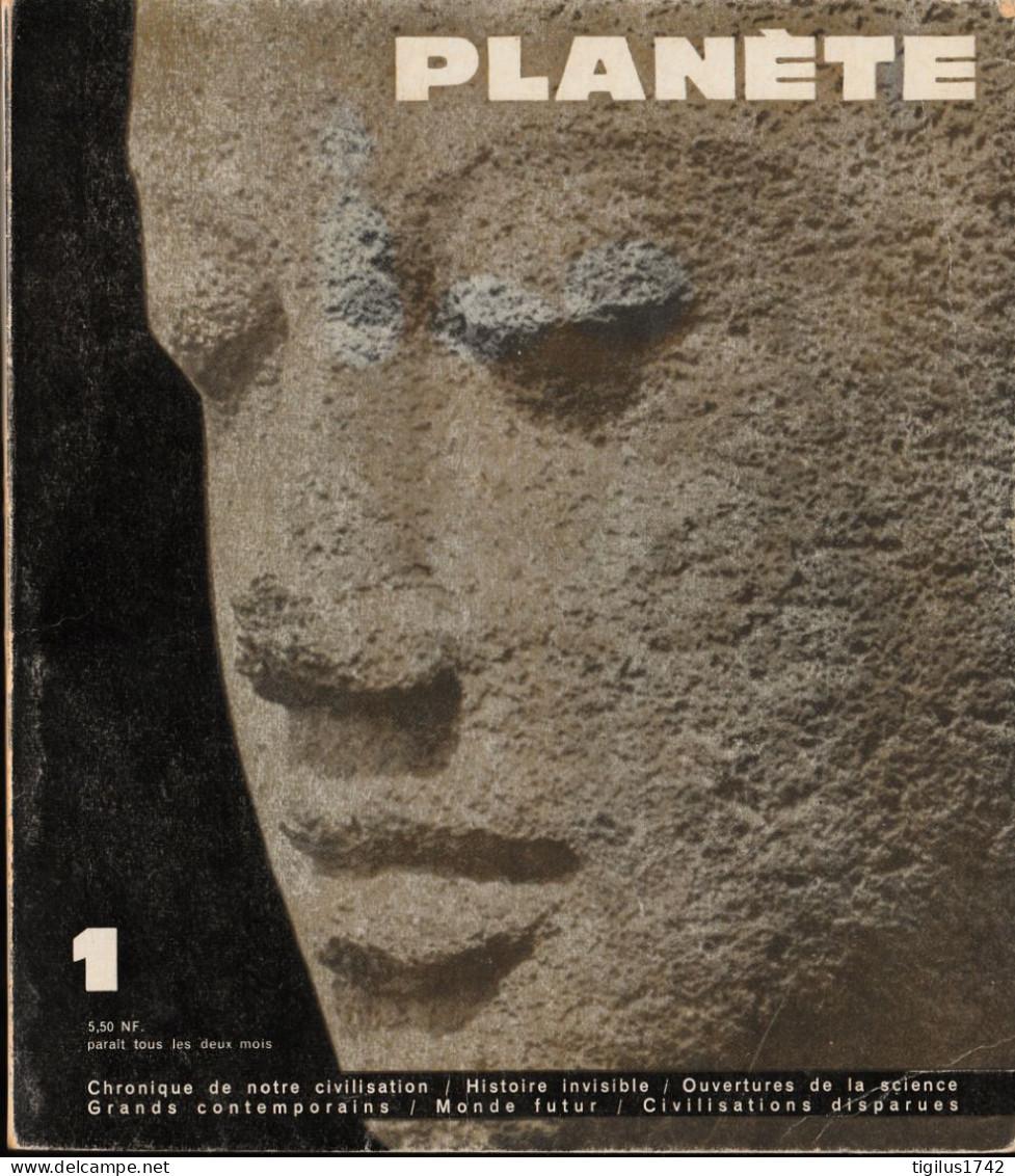 Planète N°1, La Première Revue De Bibliothèque, Direction Louis Pauwels, Retz éd., Octobre/novembre 1961 - Otros & Sin Clasificación