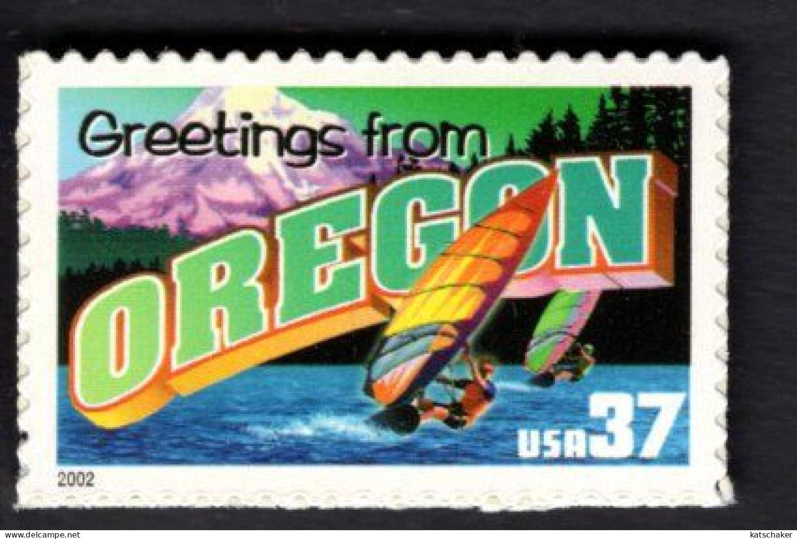 2017246703 2002  SCOTT 3732 (XX) POSTFRIS MINT NEVER HINGED - GREETINGS FROM AMERICA - OREGON - Neufs