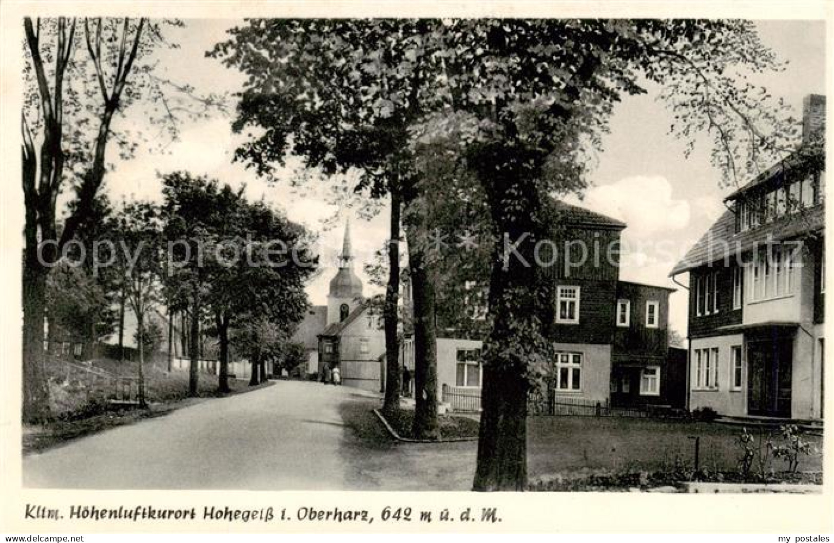 73850859 Hohegeiss Harz Ortsmotiv Mit Kirche Hoehenluftkurort Hohegeiss Harz - Autres & Non Classés