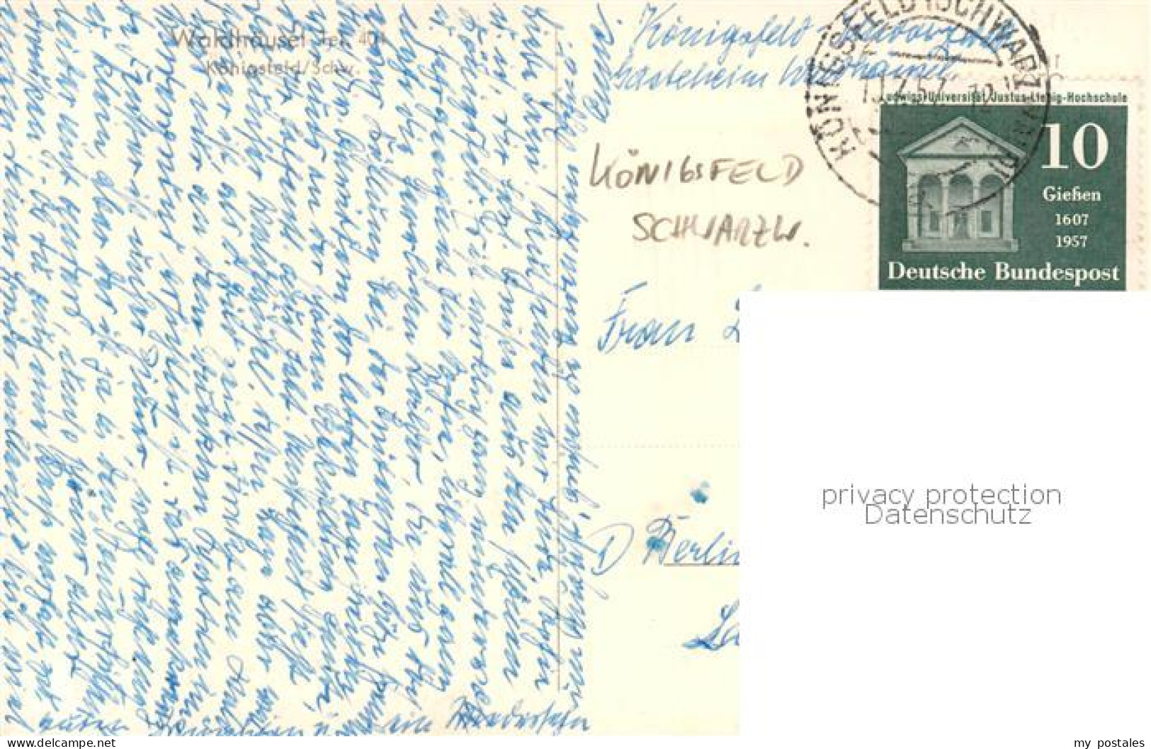 73850849 Koenigsfeld Schwarzwald Gaststaette Waldhaeusel Koenigsfeld Schwarzwald - Autres & Non Classés