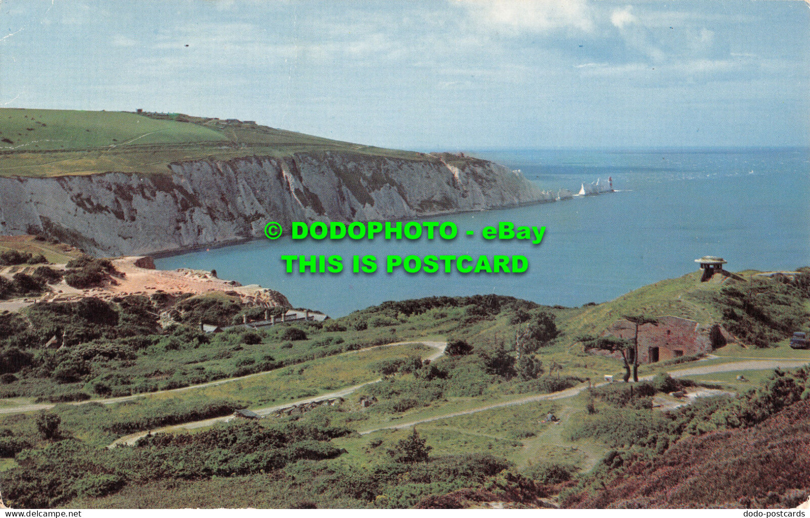 R520433 Alum Bay And Needles. I. W. Natural Colour Series. The Photographic Gree - Monde