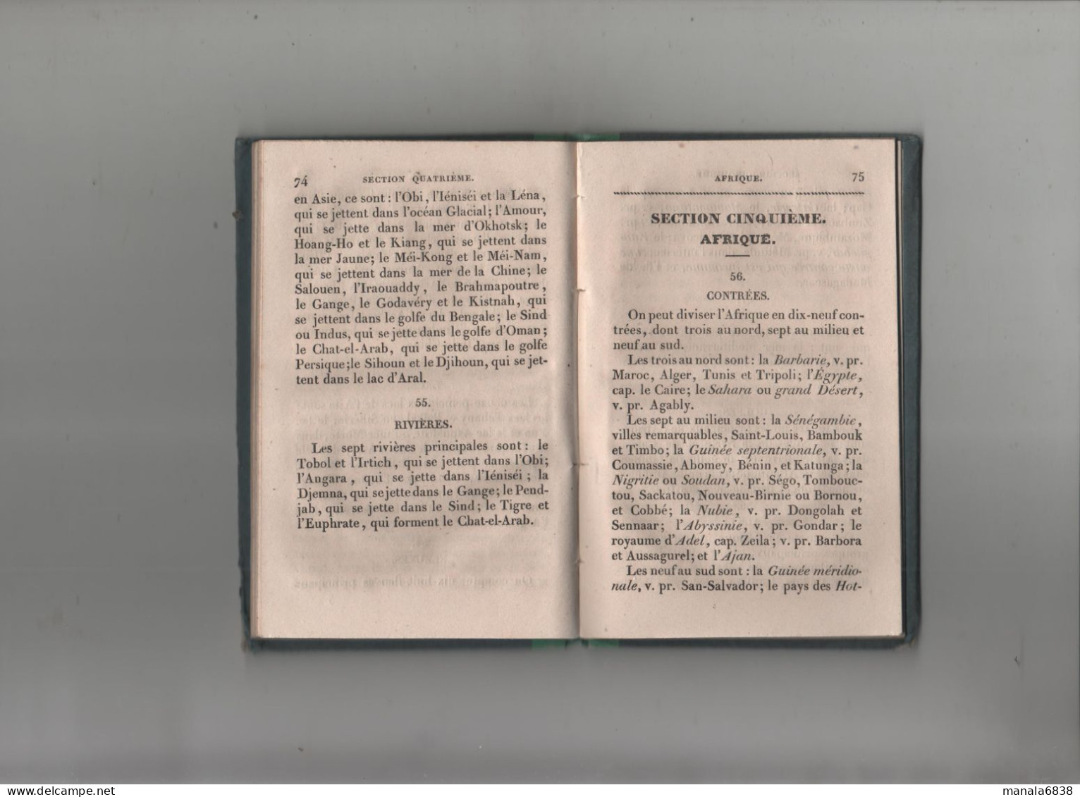 Petite Géographie Méthodique 1844 Meissas Michelot - 6-12 Anni