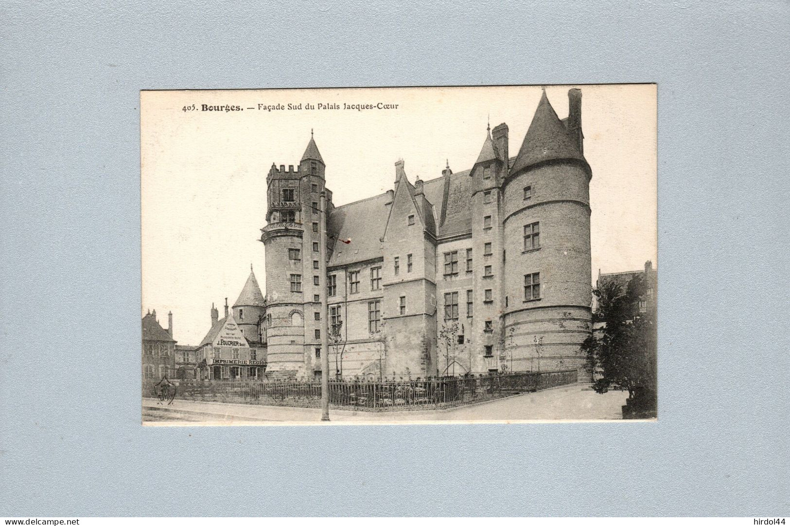 Bourges (18) : Façade Sud Du Palais Jacques Coeur - Bourges