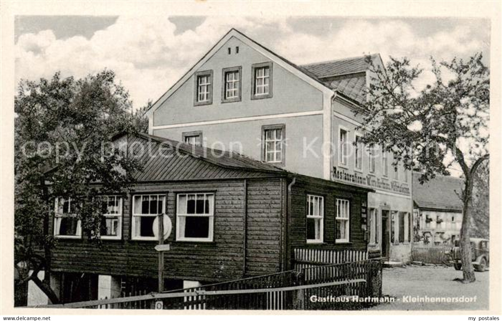 73850800 Kleinhennersdorf Gasthaus Hartmann Kleinhennersdorf - Gohrisch