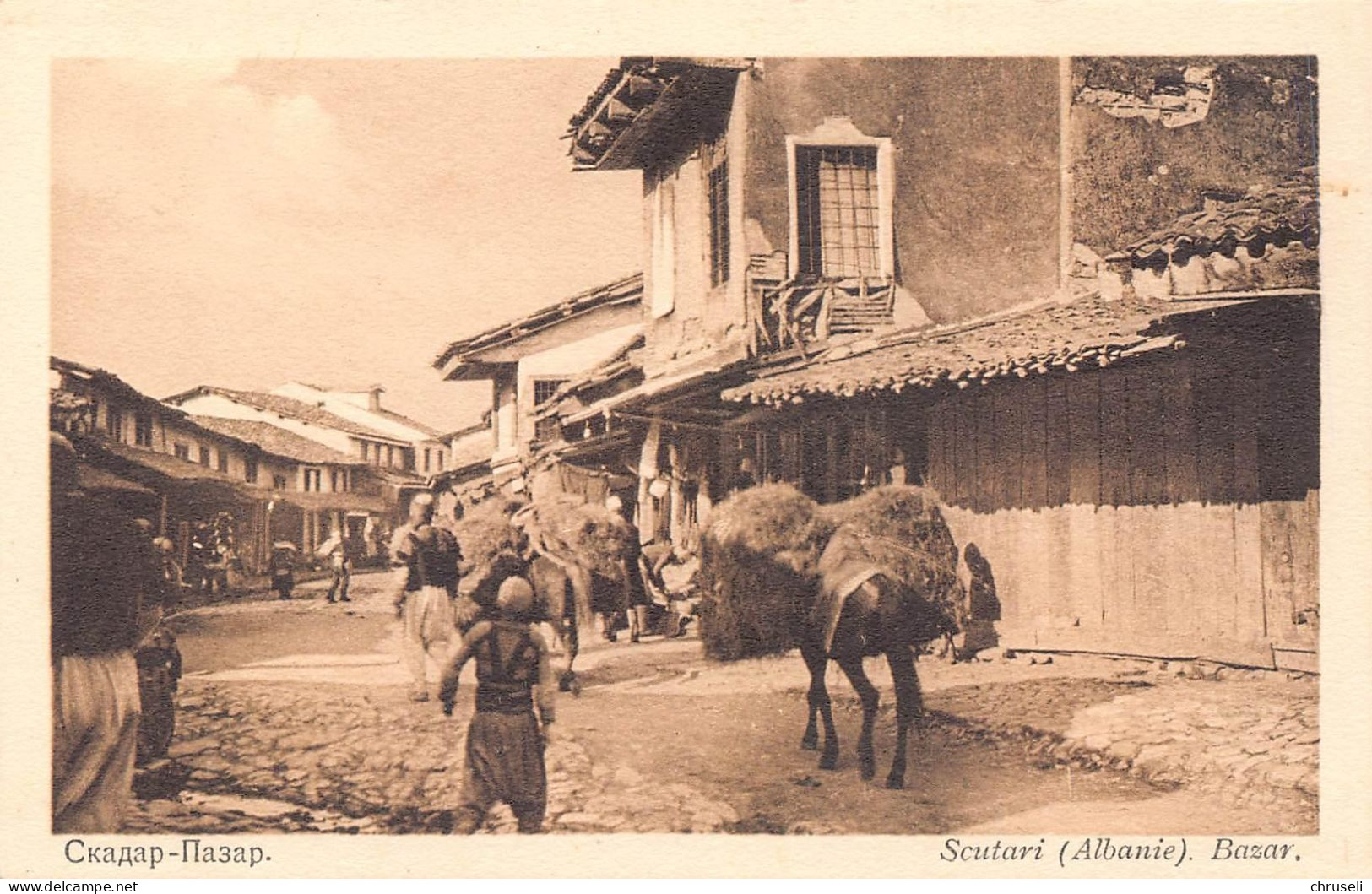 Albanien  Bazar Scutari - Albanie