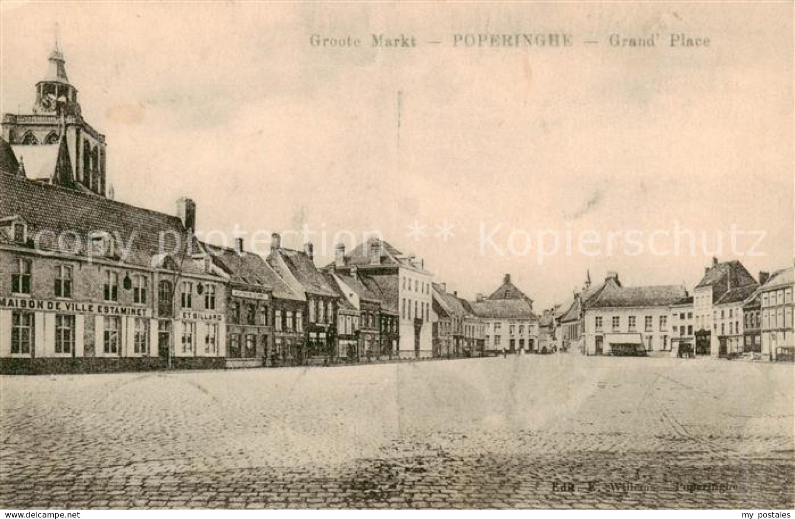 73850764 Poperinghe Poperinge Belgie Grand Place  - Poperinge