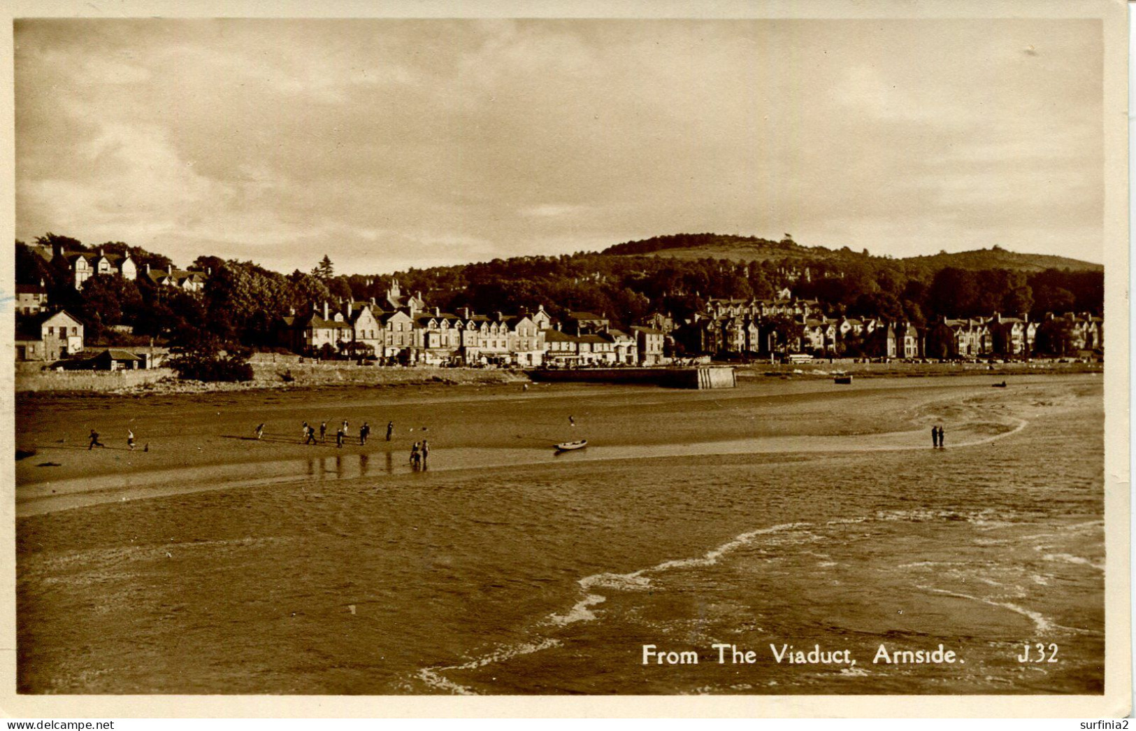 LANCS - ARNSIDE FROM THE VIADUCT RP  La4437 - Otros & Sin Clasificación