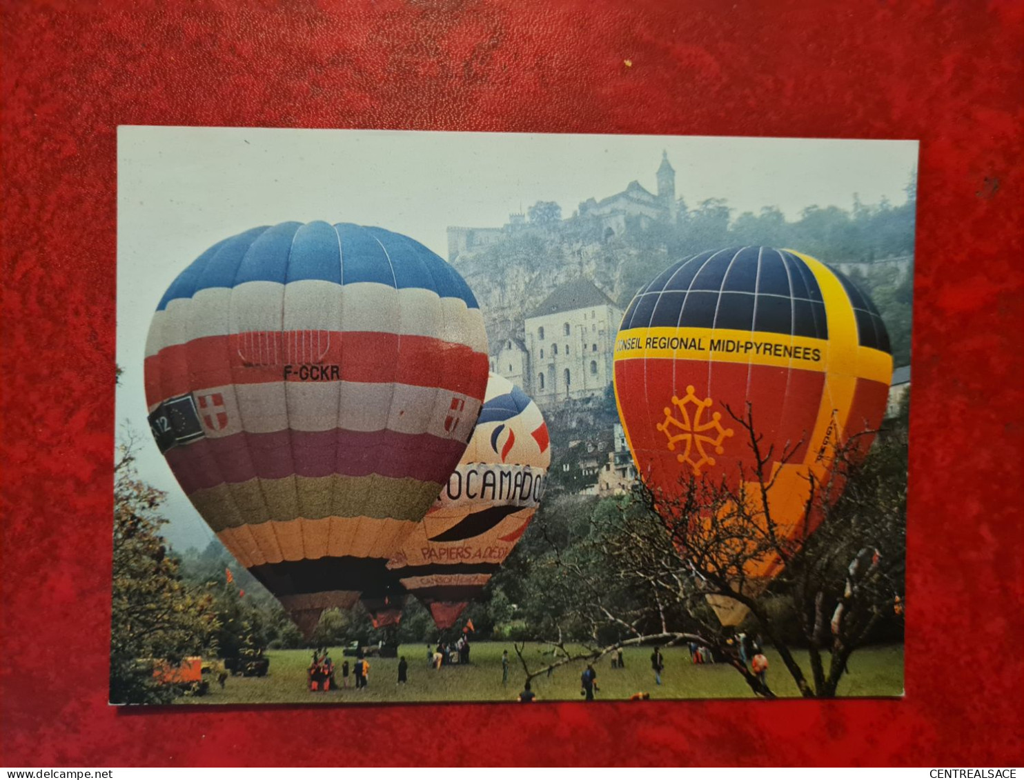 Carte ROCAMADOUR  2E SITE DEFRANCE BALLONS - Rocamadour