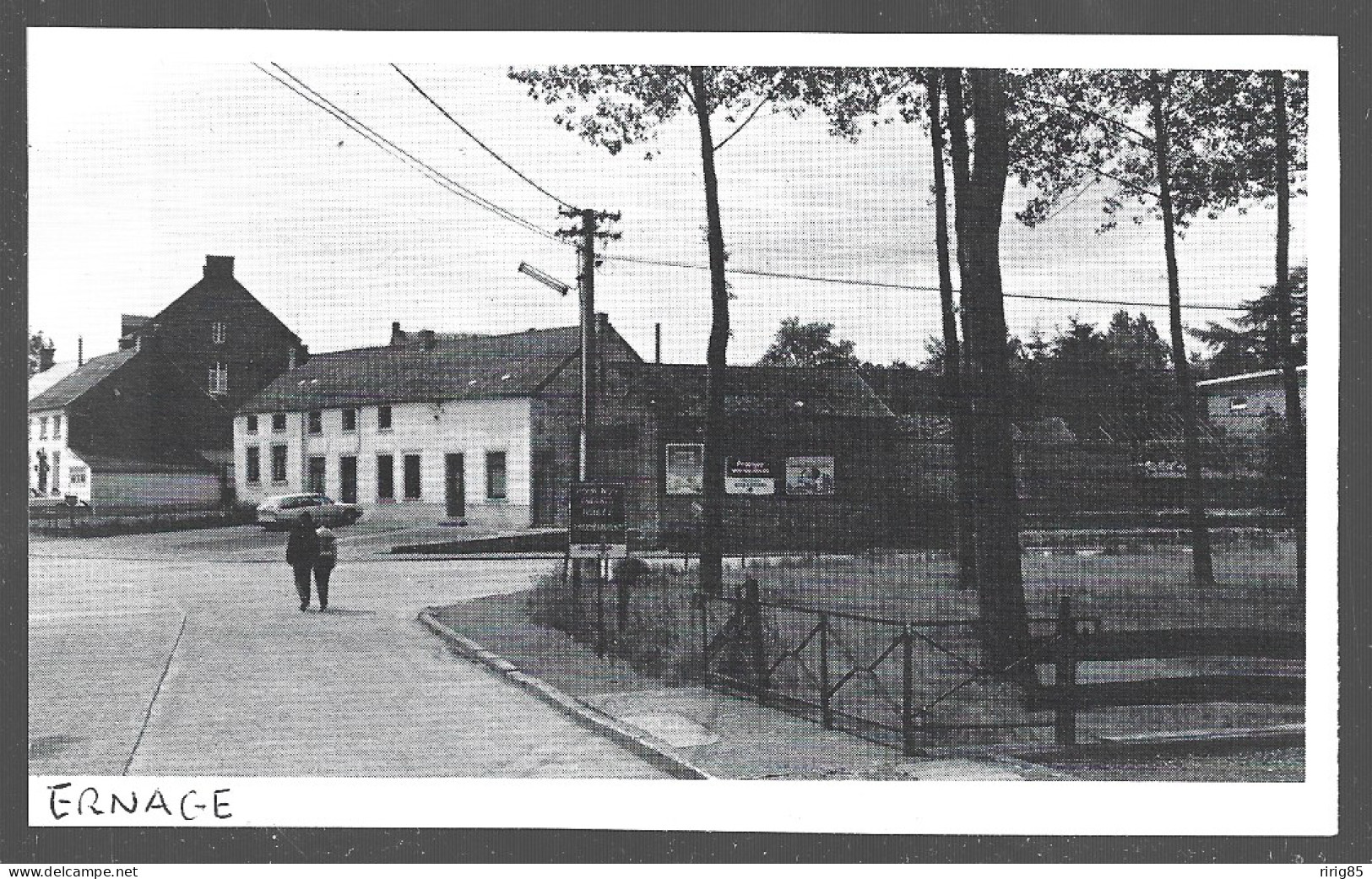 1980  --  BELGIQUE . ERNAGE . ASPECT DU VILLAGE . 4B009 - Sin Clasificación