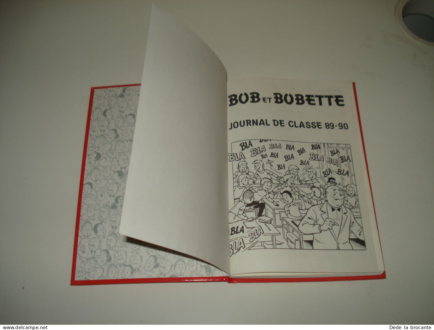 C55  / RARE ! Bob Et Bobette  " Journal De Classe 89-90 " - EO  1989 - Etat Neuf - Agendas