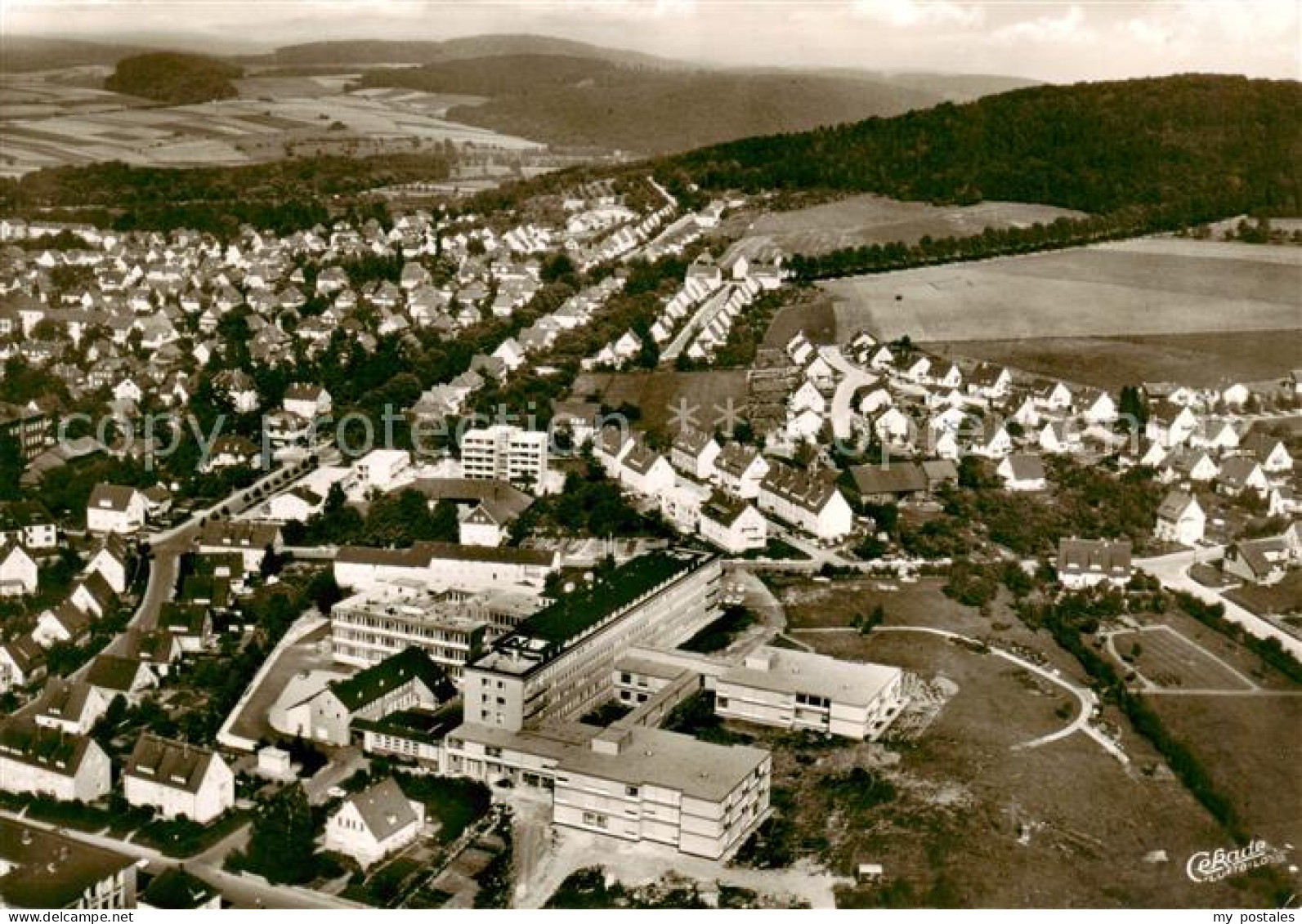 73850687 Northeim Fliegeraufnahme Mit Kreiskrankenhaus Northeim - Northeim