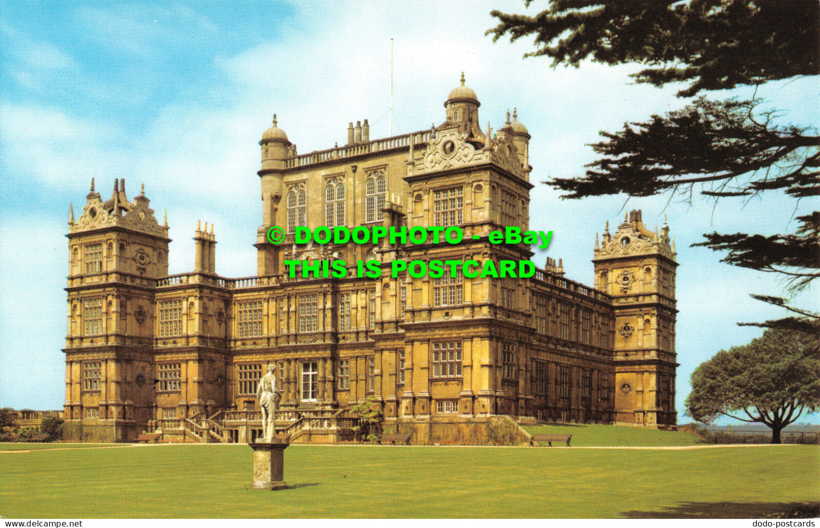 R521192 Nottingham. Wollaton Hall. Postcard - Monde