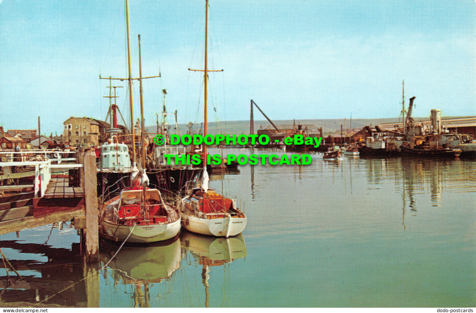 R521194 Newhaven. The Harbour. Postcard - Monde