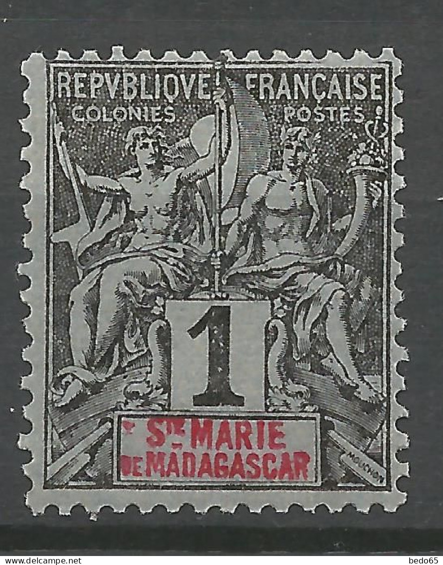 ST Marie De Madagascar N° 1 NEUF** LUXE SANS CHARNIERE  / Hingeless / MNH - Ungebraucht