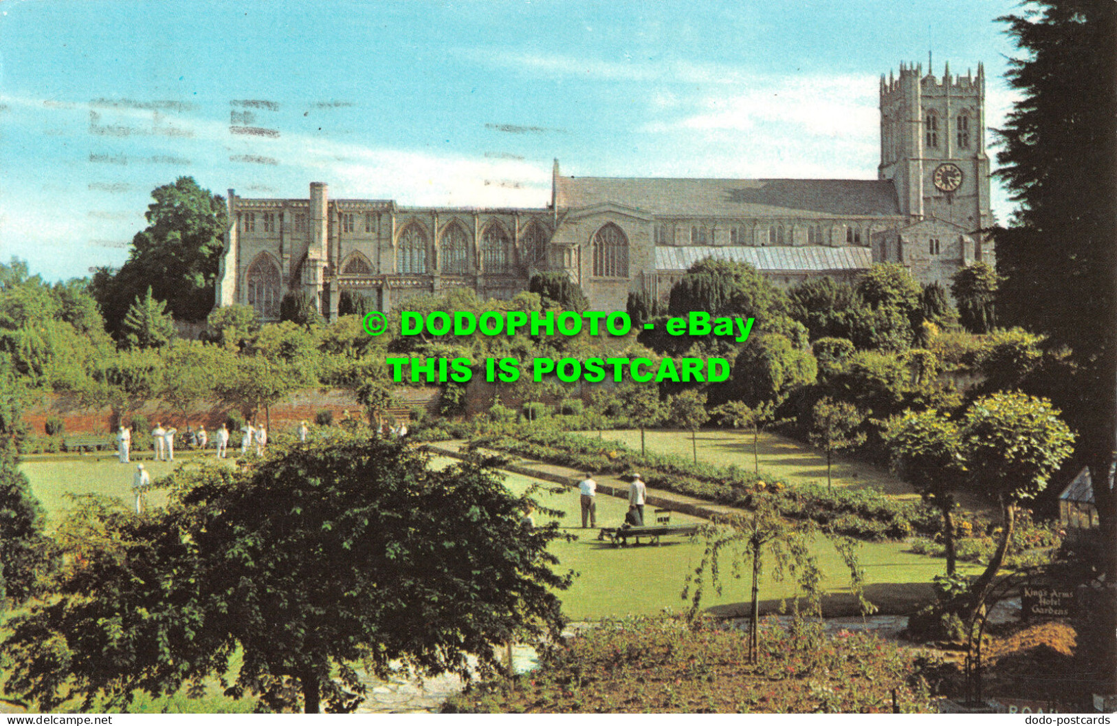 R521206 Christchurch. The Priory. Postcard. 1971 - Monde