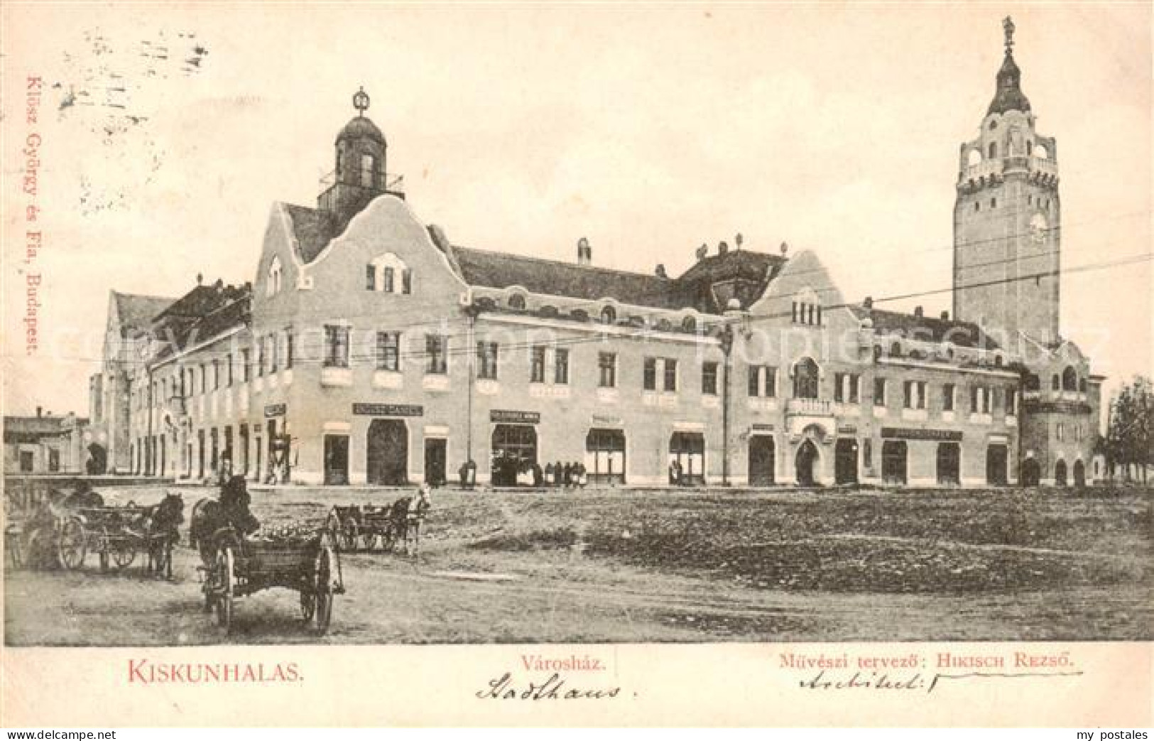 73850518 Kiskunhalas HU Stadthaus  - Hongarije