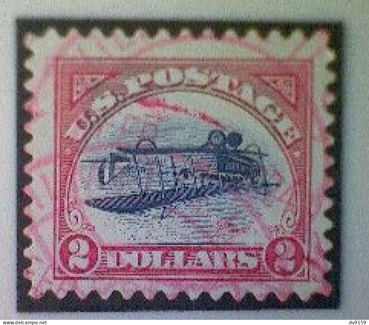 United States, Scott #4806a, Used(o), 2013, Inverted Jenny, Single, $2, Blue, Black, And Red - Usados