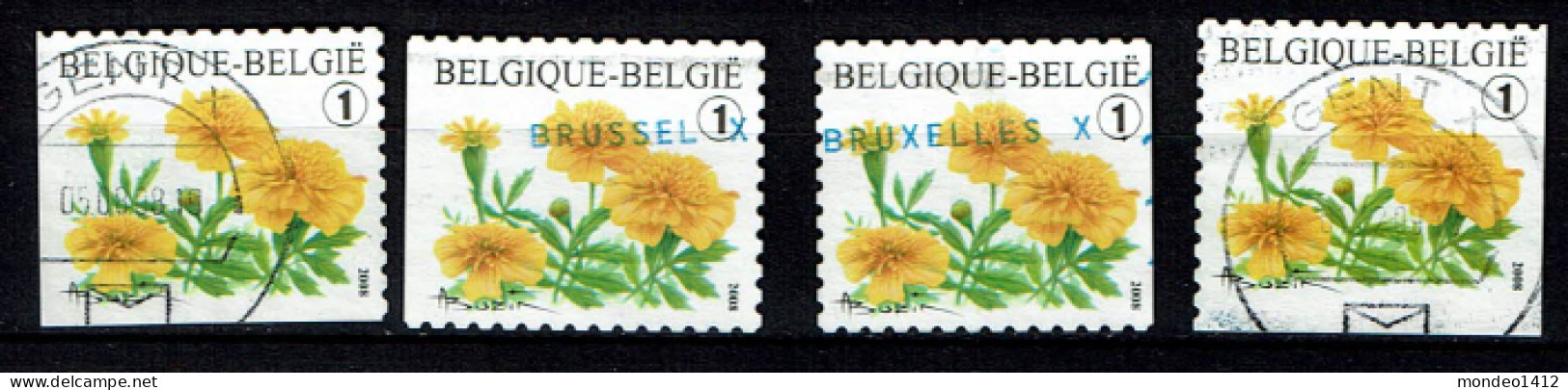 België OBP 3785 - Bloemen, Fleurs, Flowers, Afrikaantje, Uit Boekje B91 - Gebruikt