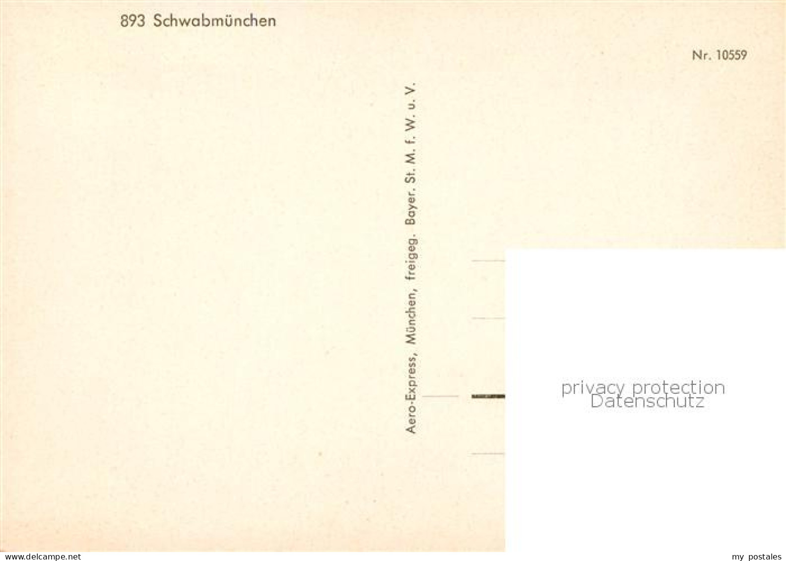 73850276 Schwabmuenchen Fliegeraufnahme Schwabmuenchen - Andere & Zonder Classificatie