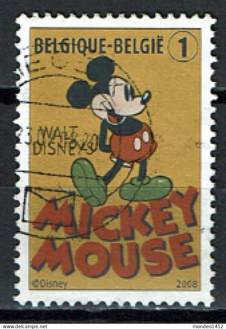 België OBP 3784 - Mickey Mouse Walt Disney Strip BD Comic Cartoon - Gebruikt