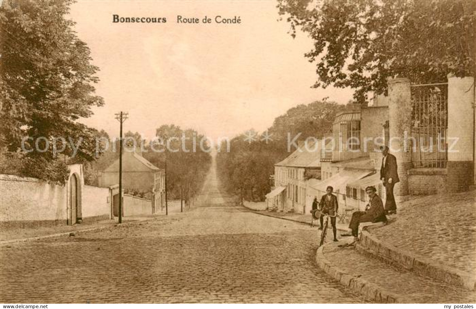 73850222 Bonsecours  Bon-Secours Peruwelz Belgie Route De Conde  - Péruwelz