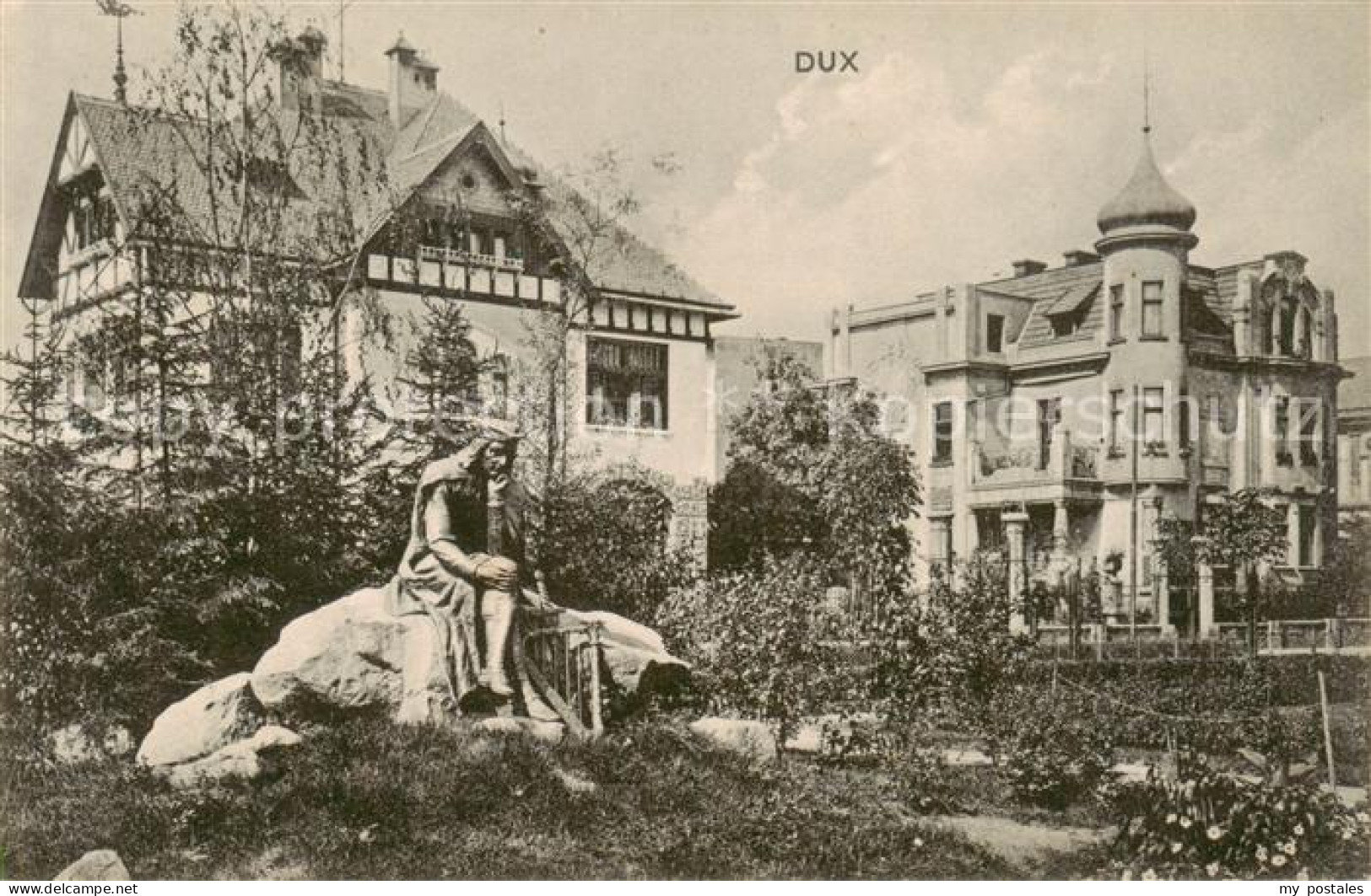 73850187 Dux Sudeten Duchcov CZ Denkmal Villa  - Czech Republic