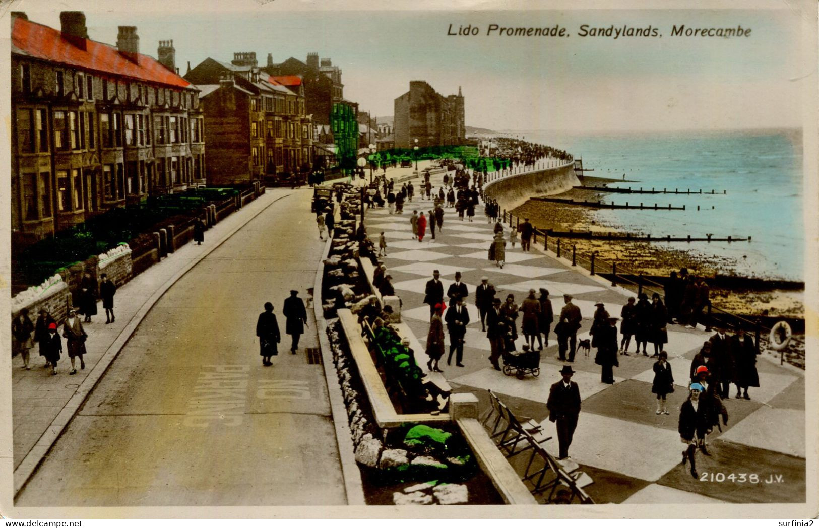 LANCS - MORECAMBE - LIDO PROMENADE, SANDYLANDS RP  La4444 - Otros & Sin Clasificación