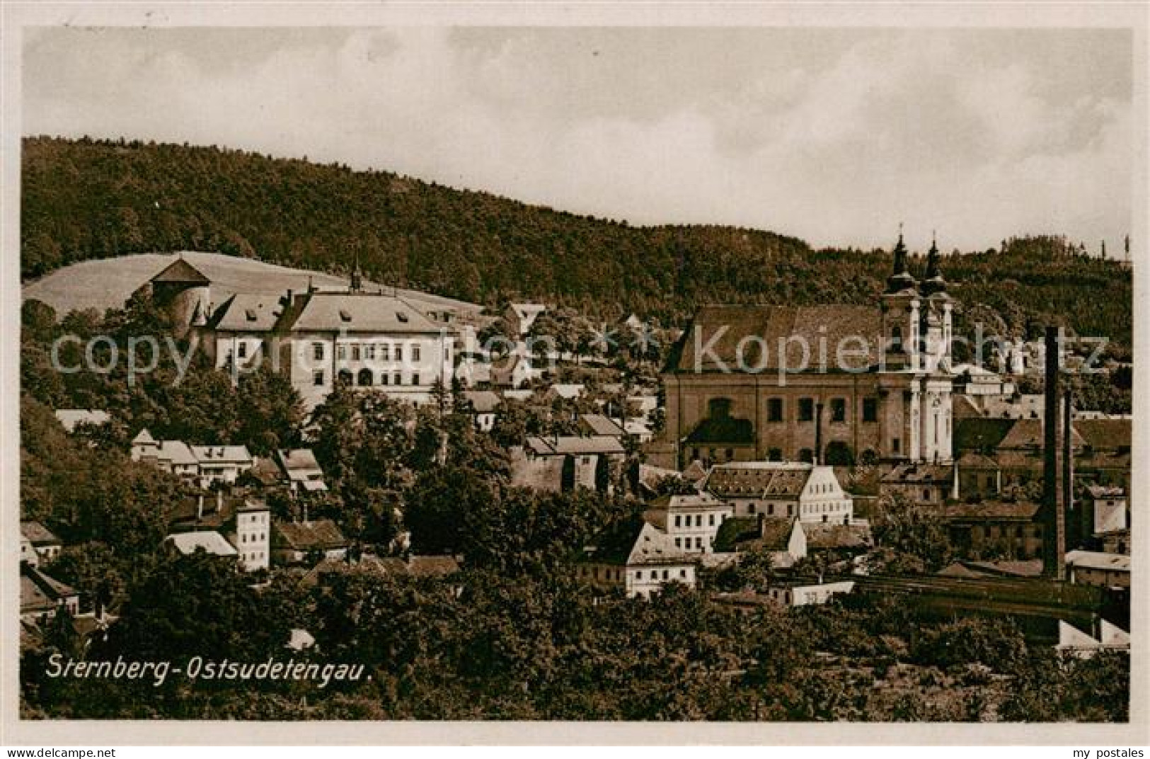 73850162 Sternberg  Maehren Ostsudeten Sternberk CZ Ortsansicht  - Czech Republic