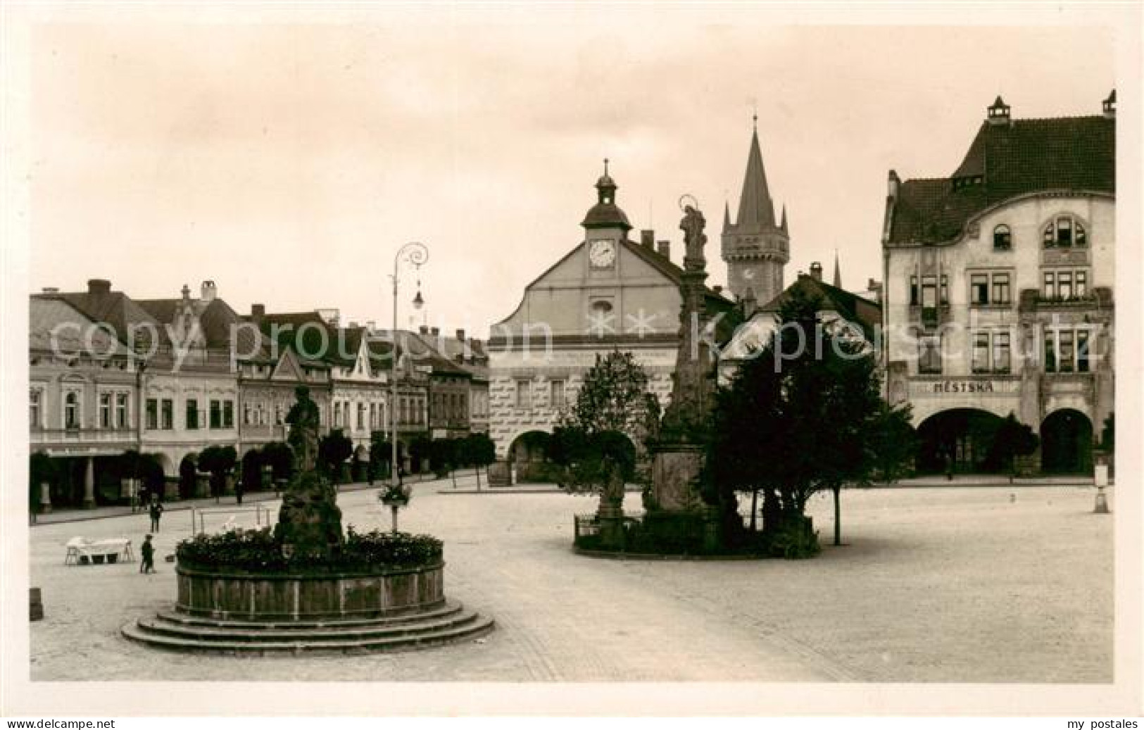 73850115 Dvur Kralove Nad Labem Koeniginhof Elbe CZ Namesti  - Czech Republic