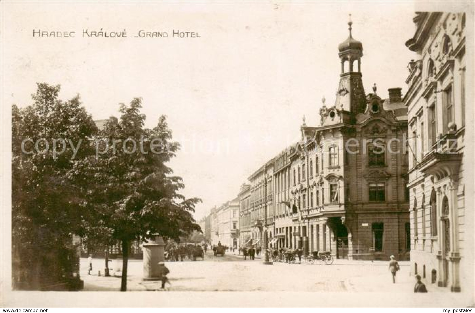 73850109 Hradec Kralove Koeniggraetz CZ Grand Hotel  - Czech Republic