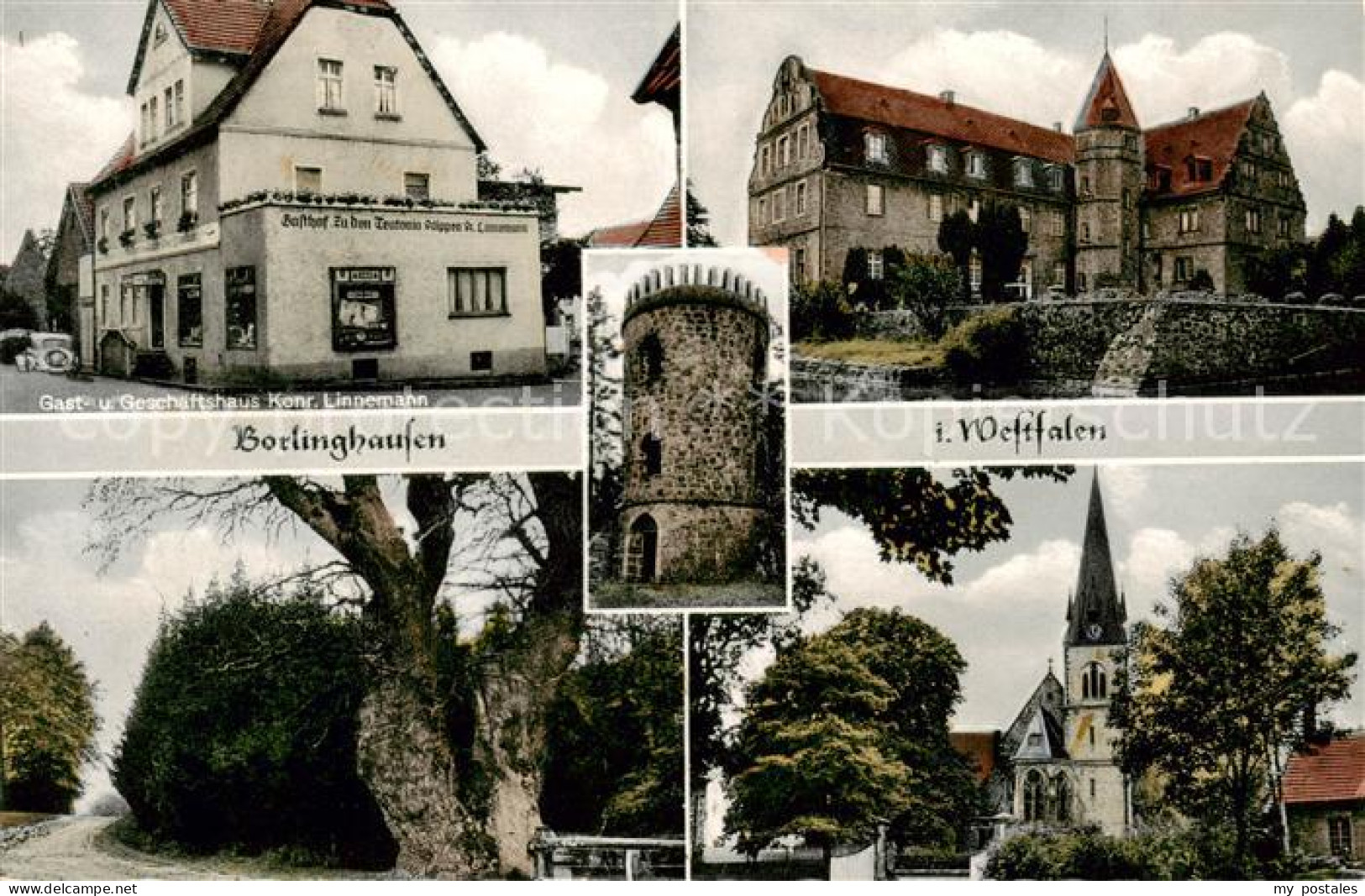 73850104 Borlinghausen Willebadessen Gast- Und Geschaeftshaus Linnemann Schloss  - Andere & Zonder Classificatie