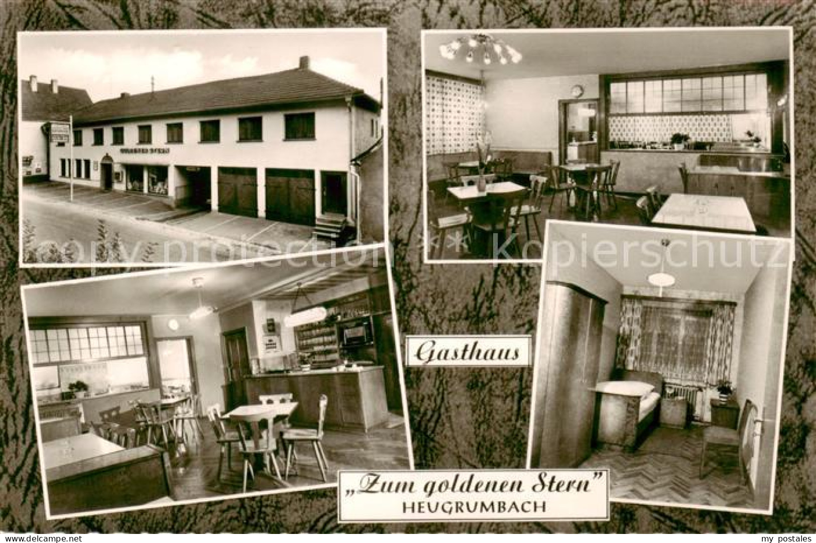 73850103 Heugrumbach Arnstein Gasthaus Zum Goldenen Stern  - Andere & Zonder Classificatie
