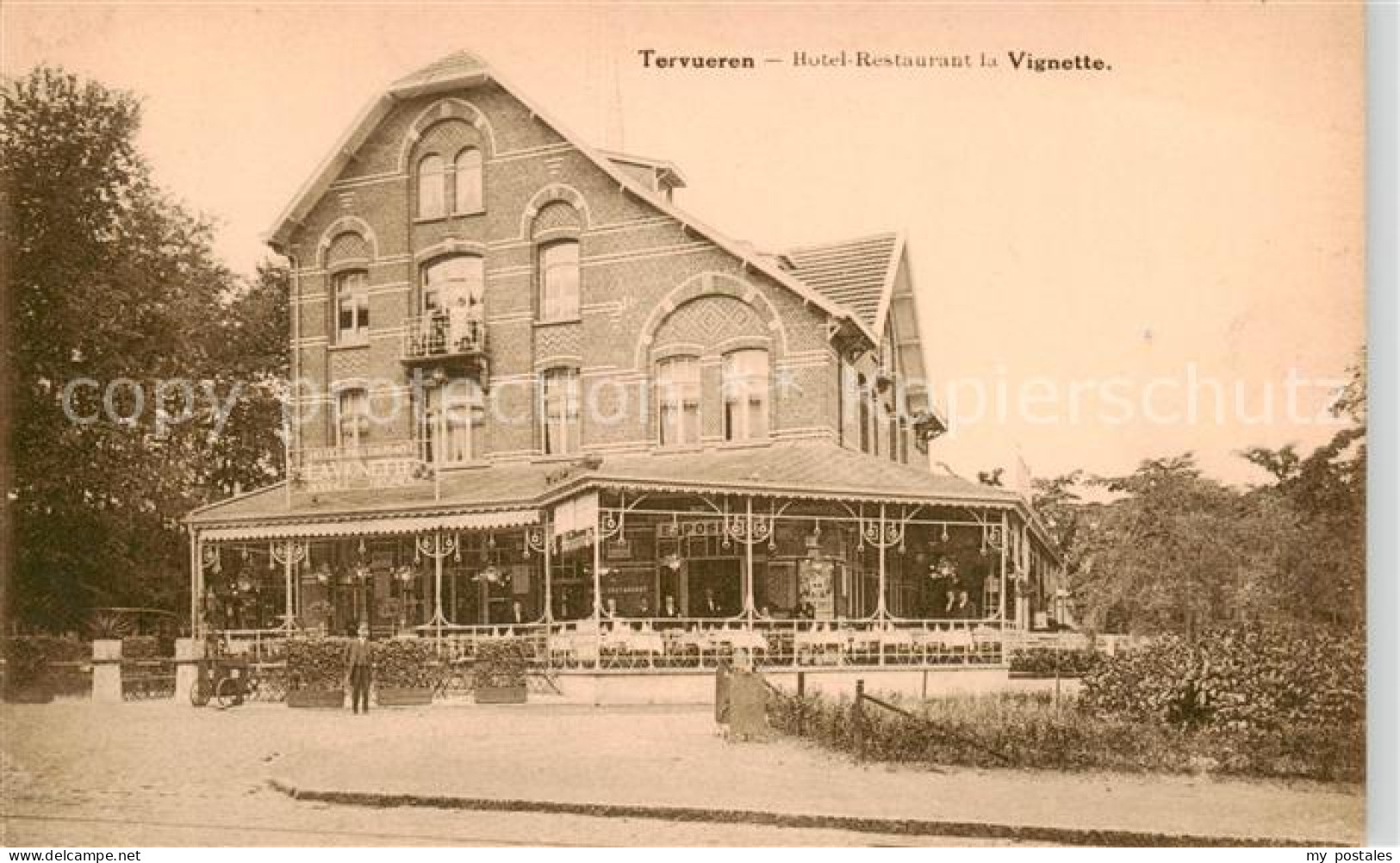 73850101 Tervueren Tervuren Belgie Hotel Restaurant La Vignette  - Tervuren