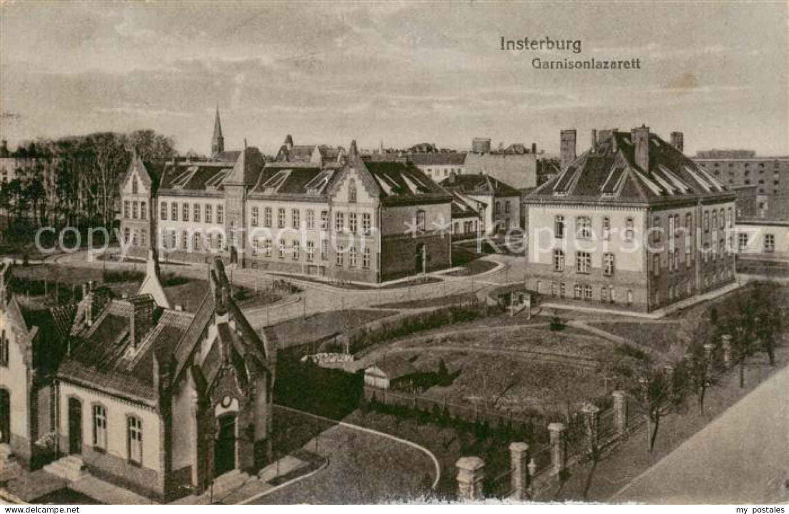 73850088 Insterburg Tschernjachowsk RU Garnisonlazarett  - Russland