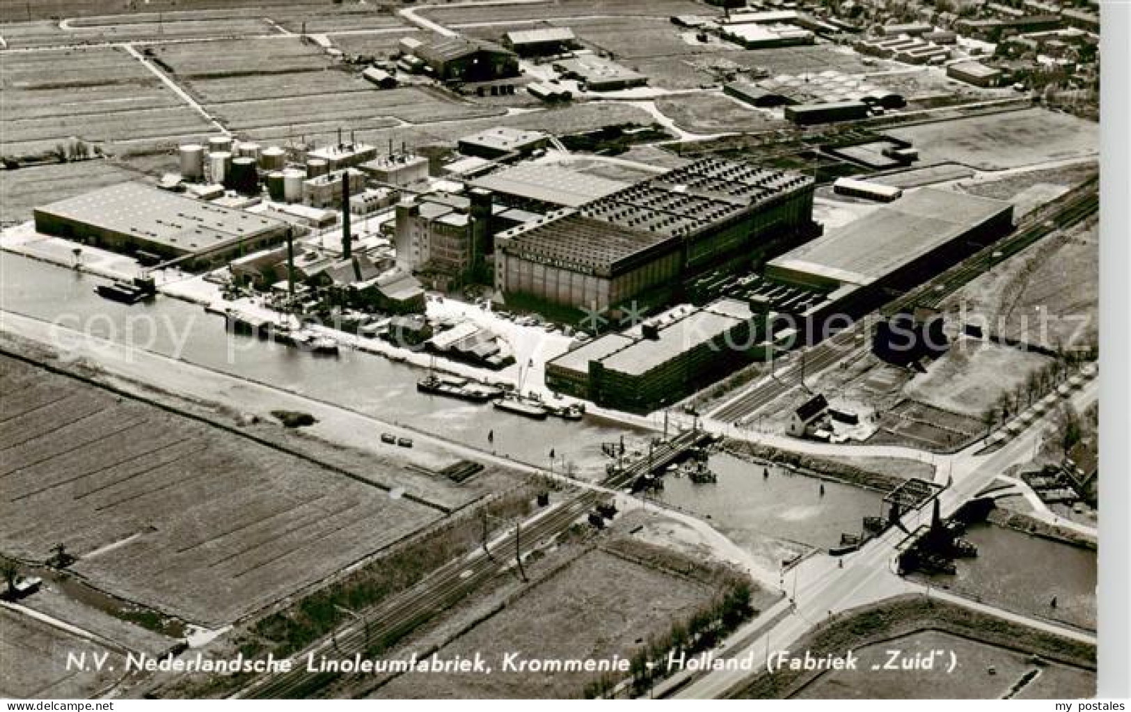 73850068 Krommenie NL Nederlandsche Linoleumfabriek Fabriek Zued  - Sonstige & Ohne Zuordnung