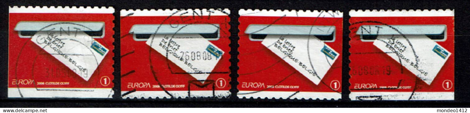 België OBP 3781 - Europa, De Brief, La Lettre - Uit Boekje B90 - Oblitérés