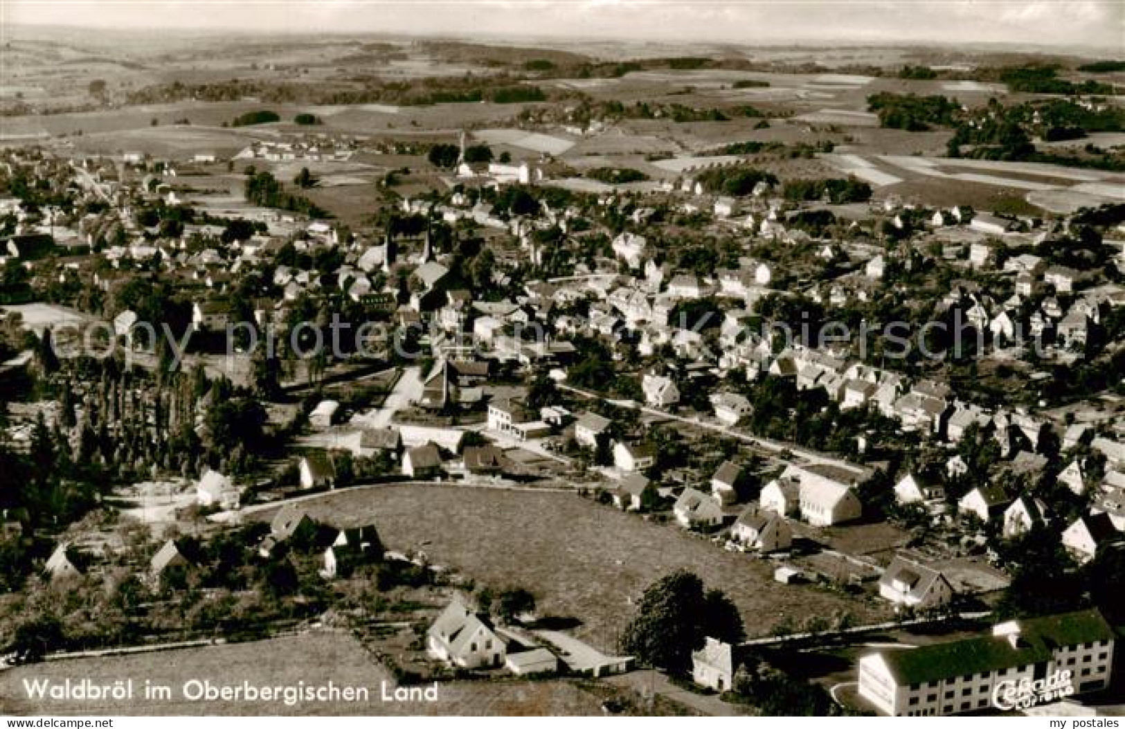 73849960 Waldbroel Fliegeraufnahme Waldbroel - Waldbroel