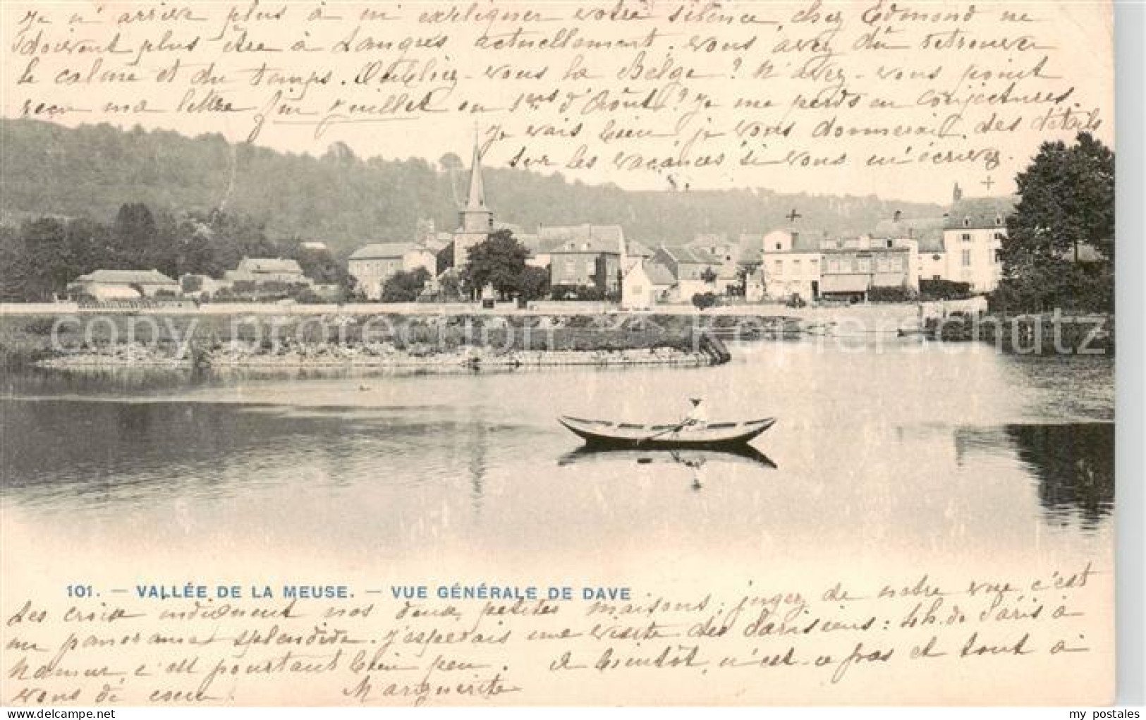 73849941 Dave Belgie Vue Generale Vallee De La Meuse - Andere & Zonder Classificatie