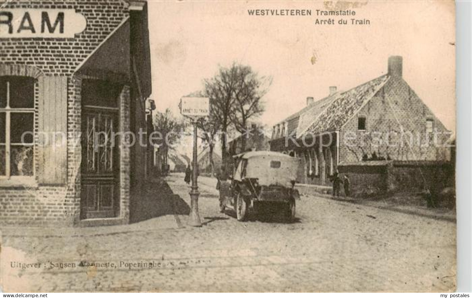 73849940 Westvleteren Vleteren Belgie Arrêt Du Train  - Poperinge