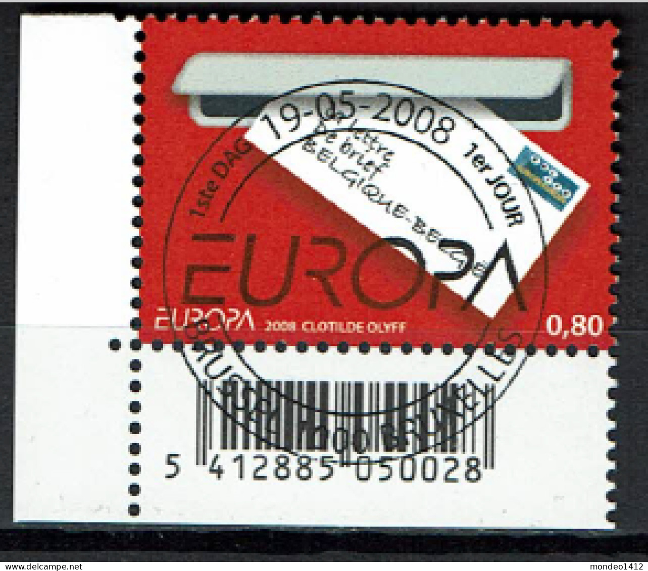 België OBP 3780 - Europa - Gebraucht