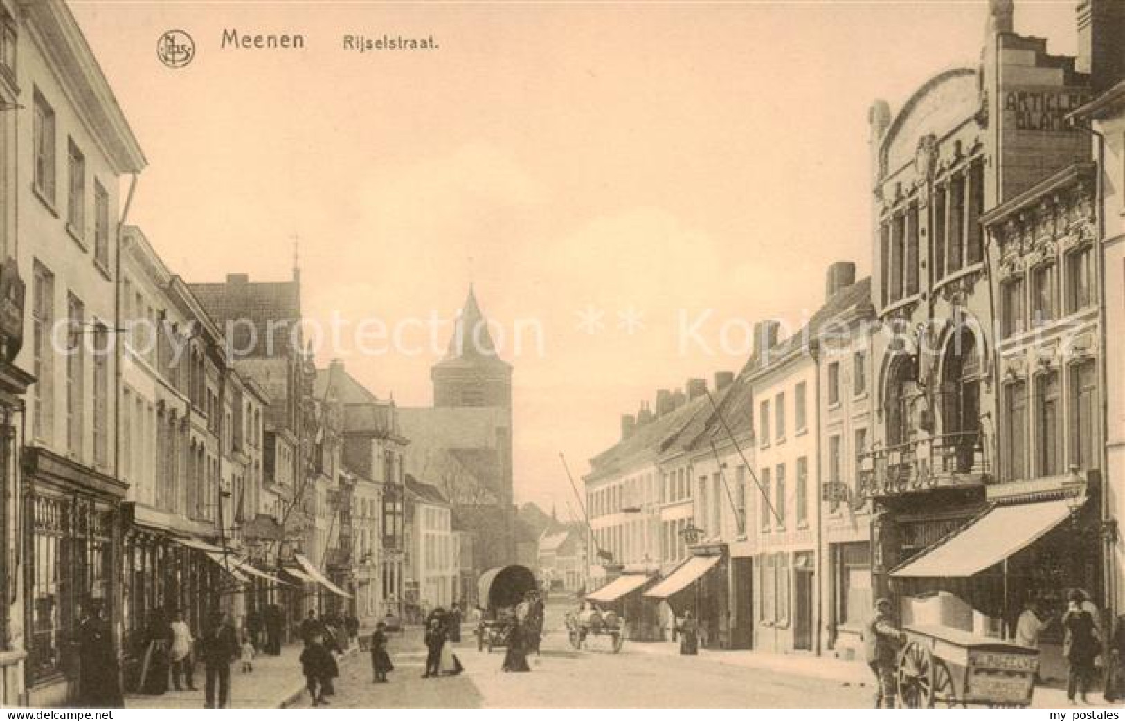 73849899 Meenen Menin West-Vlaanderen Belgie Rijselstraat  - Menen