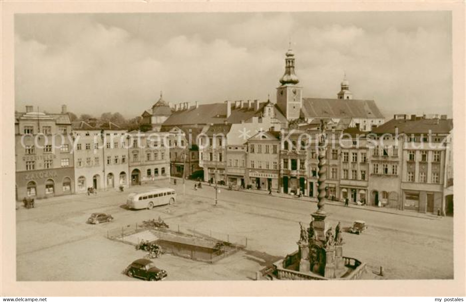 73849821 Broumov Braunau Boehmen CZ Marktplatz  - Czech Republic