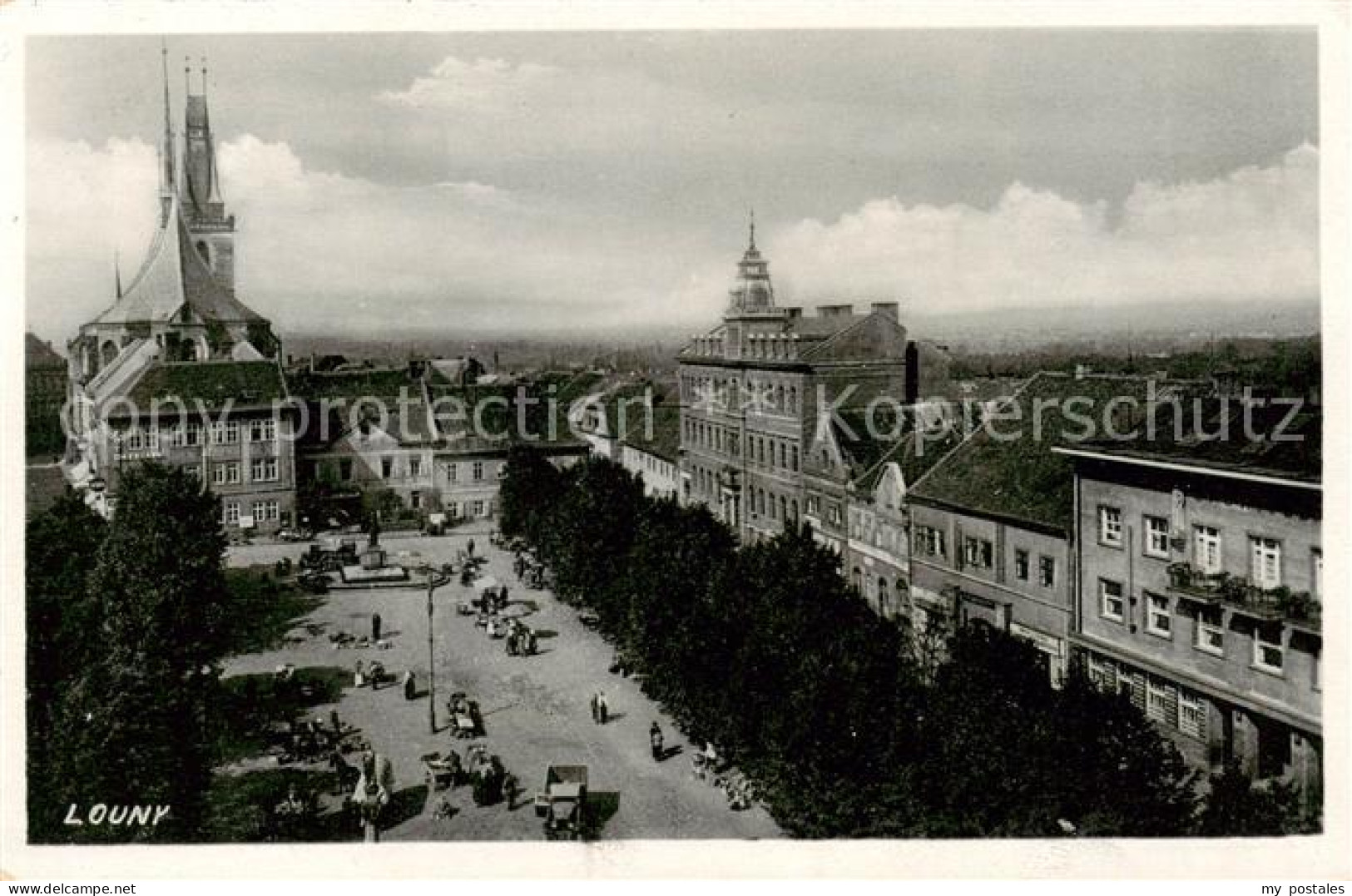 73849813 Louny Laun CZ Ortsansicht  - Czech Republic