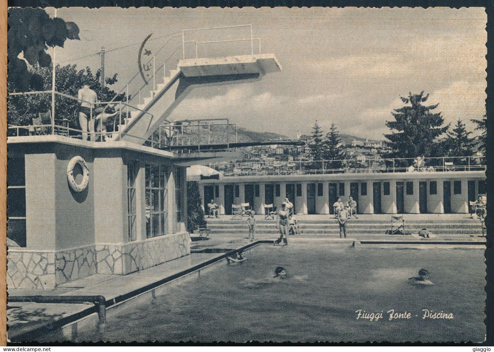 °°° 30759 - FIUGGI FONTE - PISCINA (FR) 1958 °°° - Autres & Non Classés