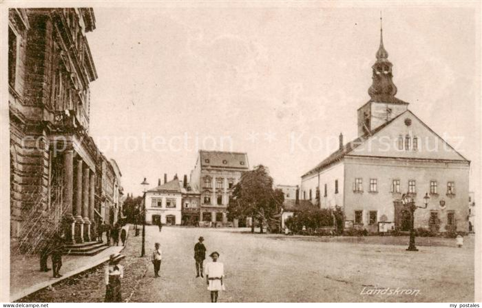 73849784 Landskron Lanskroun CZ Marktplatz  - Czech Republic